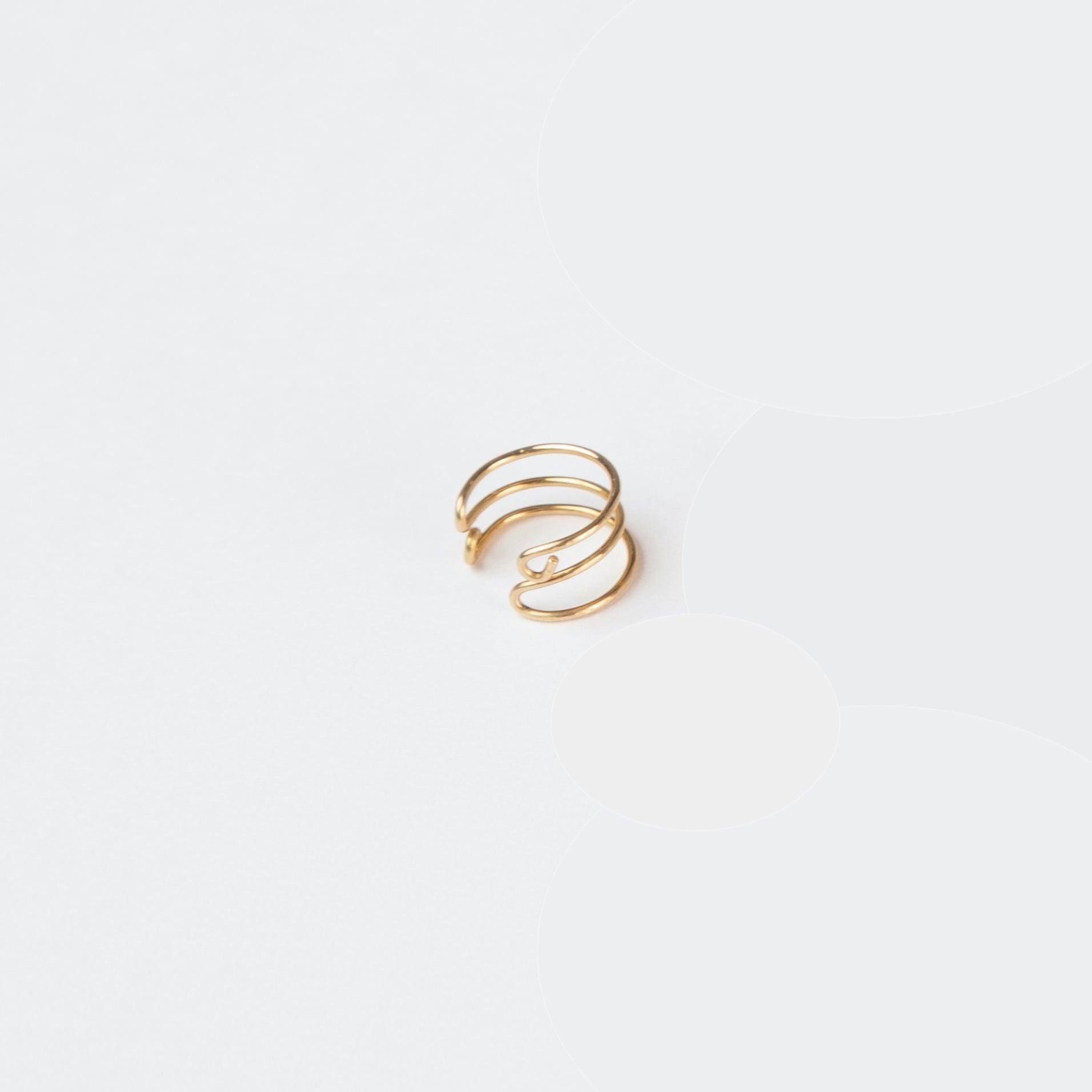 Journey of Hope Ear Cuff in 14k Gold Filled - Forai