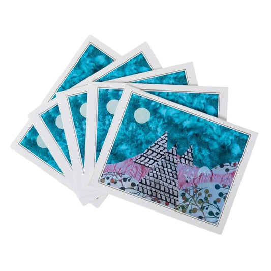 Notecards featuring Batik Mosaics