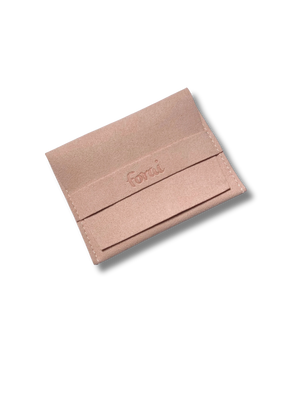 JEWELRY POUCH | PINK | MICROFIBER JEWELRY POUCH | PINK | MICROFIBER