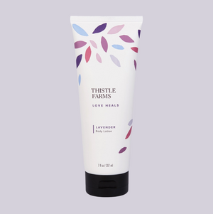 Thistle Farms lavender body lotion. Thistle Farms lavender body lotion.