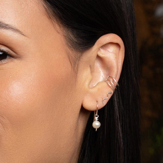 Journey of Hope Ear Cuff in Sterling Silver - Forai