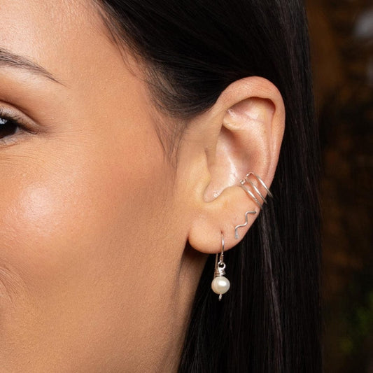 Journey of Hope Ear Cuff in Sterling Silver - Forai