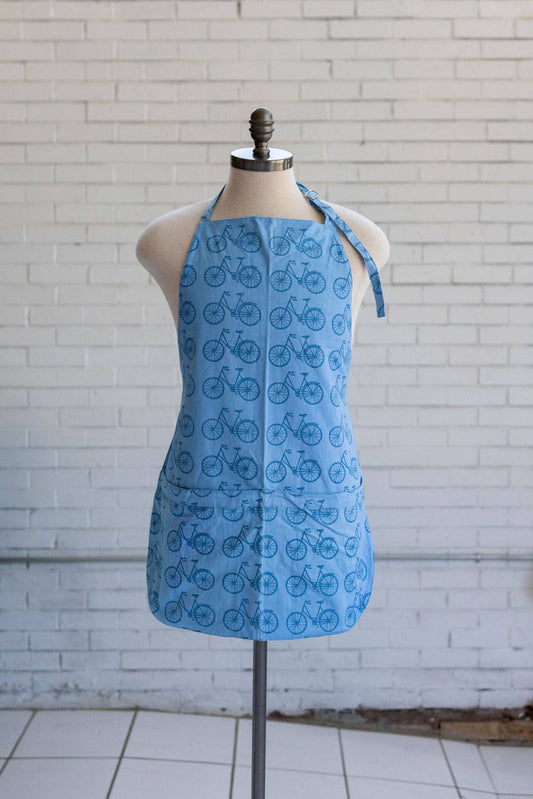 Apron | Screen Print: Olive Vegetable Medley