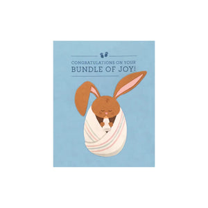 Greeting Card with 'Congratulations on your Bundle of Joy!' Recycled Paper. Handmade. Fair Trade Greeting Card with 'Congratulations on your Bundle of Joy!' Recycled Paper. Handmade. Fair Trade