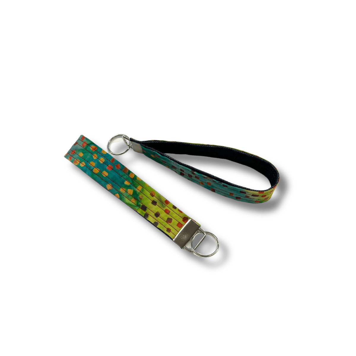Multicolor Handmade Batik Key Fob - Forai