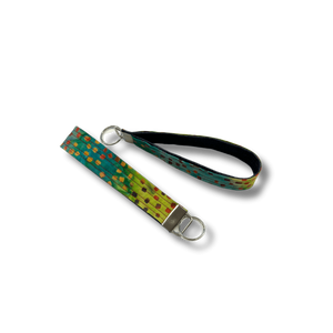 Multicolor Handmade Batik Key Fob - Forai Multicolor Handmade Batik Key Fob - Forai
