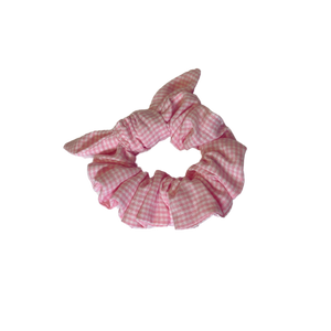 Scrunchies in Pink Gingham Scrunchies in Pink Gingham