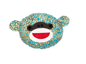 Happy Monkey Tooth Fairy Pillow with Secret Pocket - Forai Happy Monkey Tooth Fairy Pillow with Secret Pocket - Forai