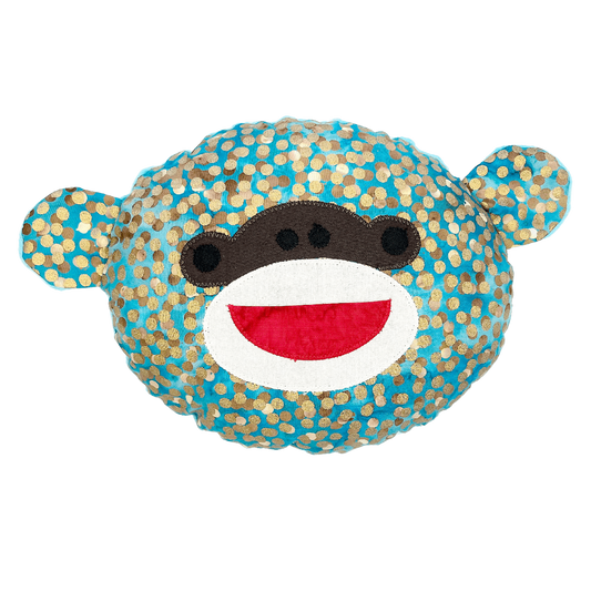 Handmade Happy Monkey Tooth Pillow Plushie with Secret Pocket - Forai