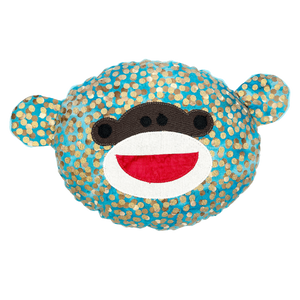 Handmade Happy Monkey Tooth Pillow Plushie with Secret Pocket - Forai Handmade Happy Monkey Tooth Pillow Plushie with Secret Pocket - Forai