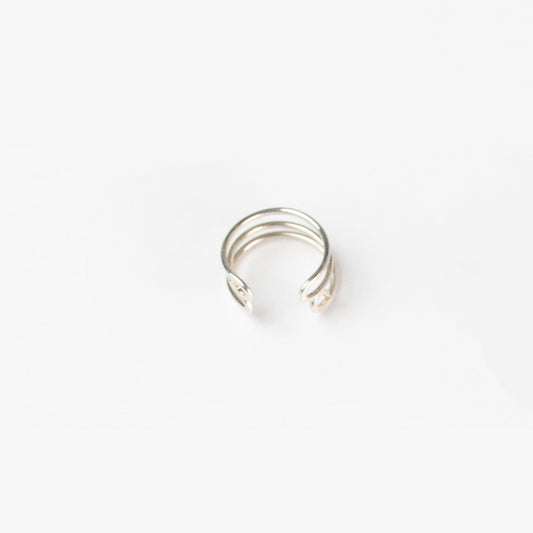 Journey of Hope Ear Cuff in Silver - Forai