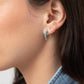 Journey of Hope Huggie Earrings in Sterling Silver