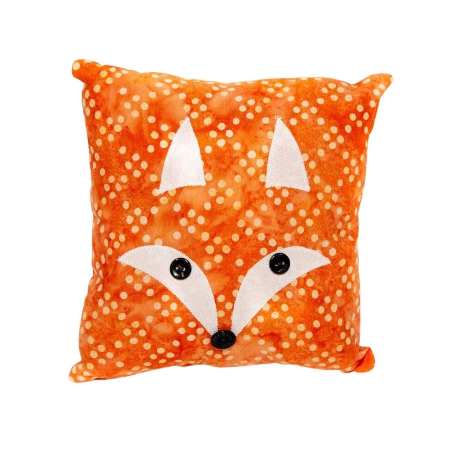 Fox Gift Card Holder / Tooth Pillow in Tangerine Dot - Forai