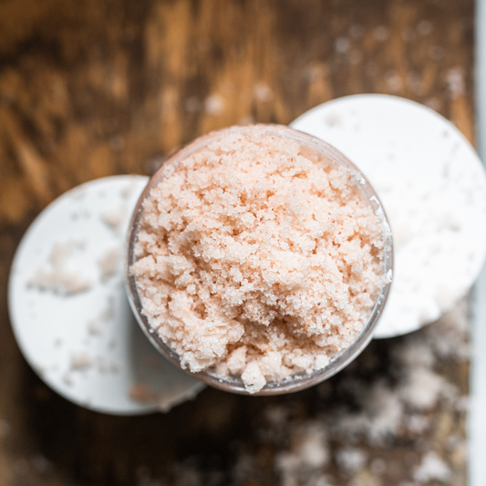 Thistle Farms exfoliating Grapefruit Jasmine body scrub.