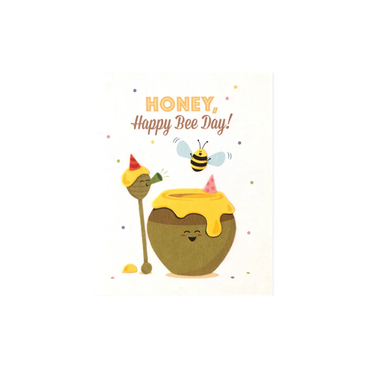 Happy Bee Day | Birthday Card | Recycled | Fair Trade | Good Paper – Forai