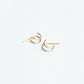 Journey of Hope Huggie Earrings in 14k Gold Filled - Forai
