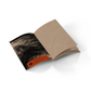 Layflat pines journal notebook that supports schools made by Denik.