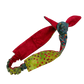 Kids Tie Headband in Multicolor Fiesta  Batik Cotton, reversible and adjustable - Forai