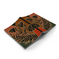 Layflat Reach Kraft floral notebook that supports schools. 