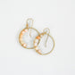 Olivia Beaded Earring in Peruvian Pink Opal | 14k Gold Filled