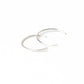 Indra Hoop Threader Earrings in Sterling Silver - Forai