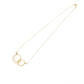 Zomi Circles of Unity Necklace in Gold - Forai